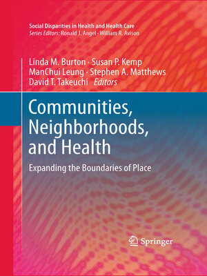 cover image of Communities, Neighborhoods, and Health
